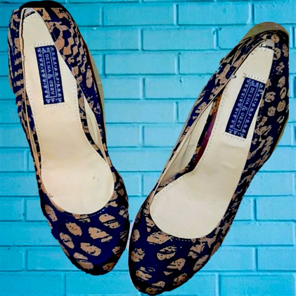 Deena & Ozzy wedge heels